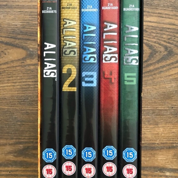 Alias Seasons 1-5 DVD Sets The Complete Series 1  2 3 4 5 Jennifer Garner - Picture 6 of 6